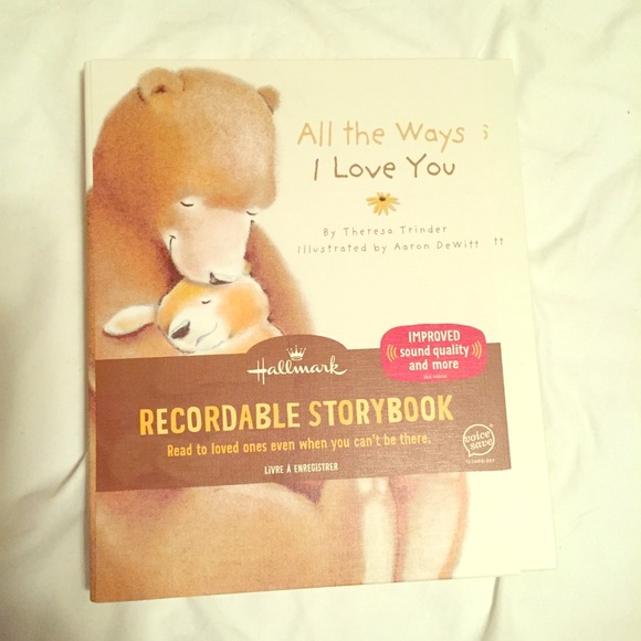 Other - Hallmark Recordable Book